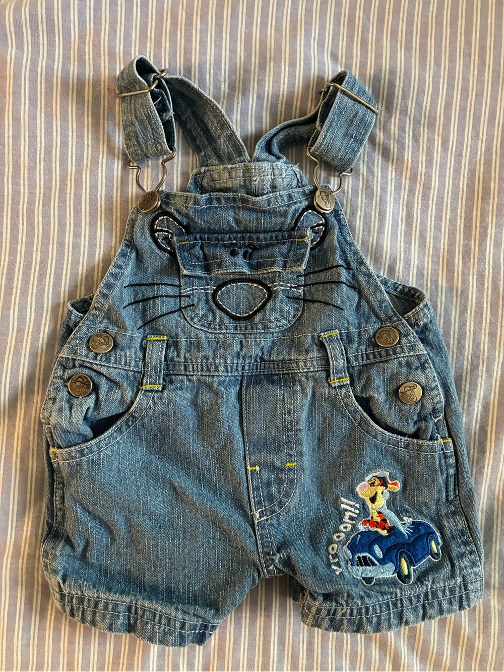 Vintage Tigger Shortalls